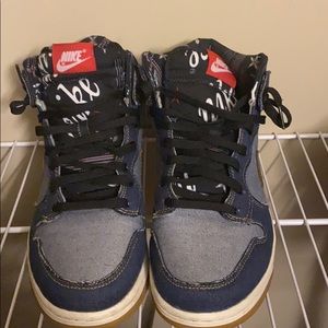 Denim Nike SB Dunks 2014